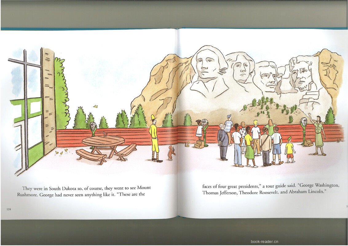 Curious George and the Hot Air Ballon绘本故事第4页