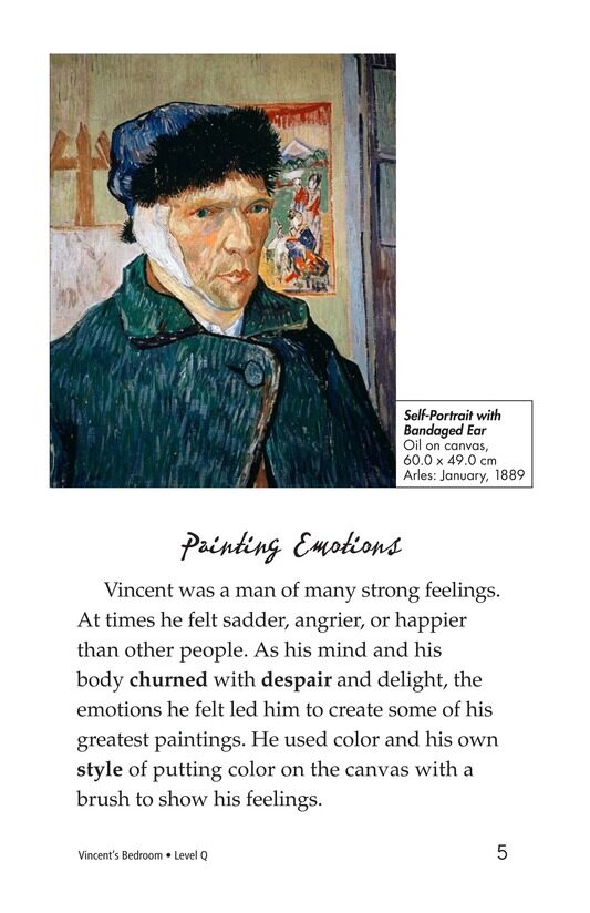 Vincent's Bedroom绘本故事第4页