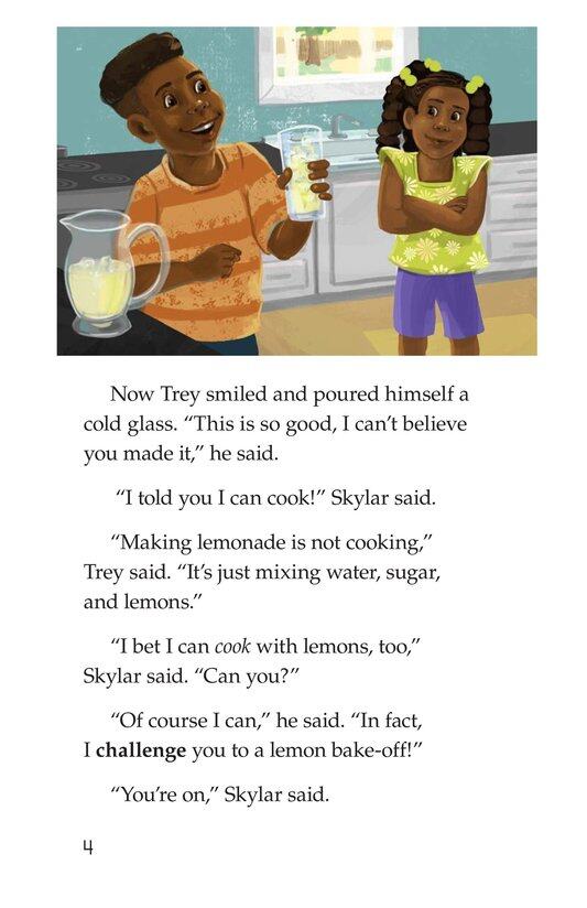 The Great Lemon Bake Off绘本故事第4页