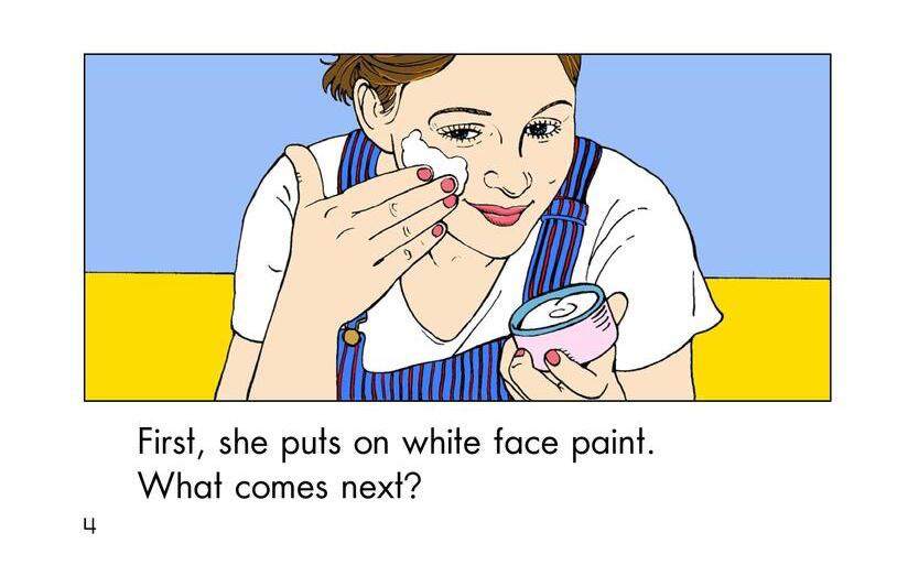 A Clown Face绘本故事第4页