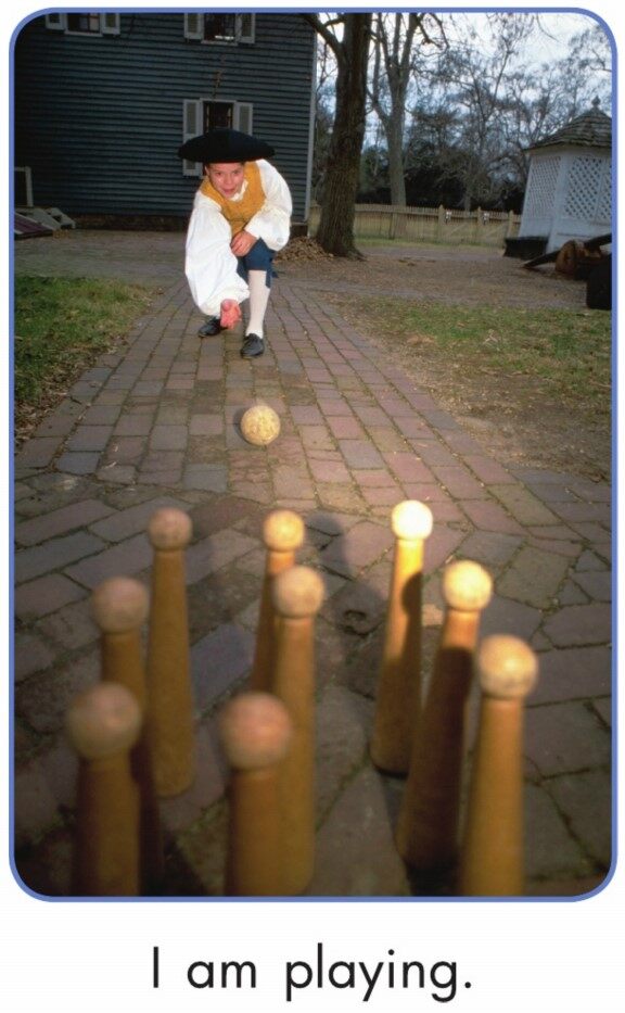 Long Ago and Today绘本故事第3页