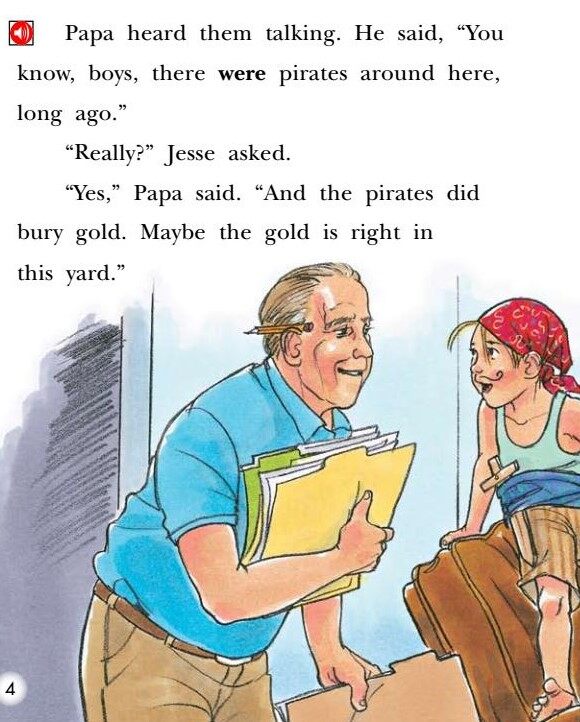 The Pirates绘本故事第5页