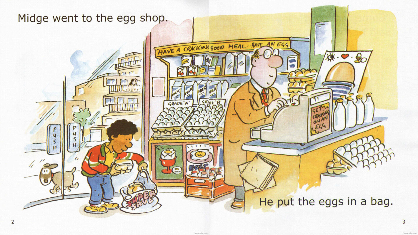 Midge and the Eggs绘本故事第4页