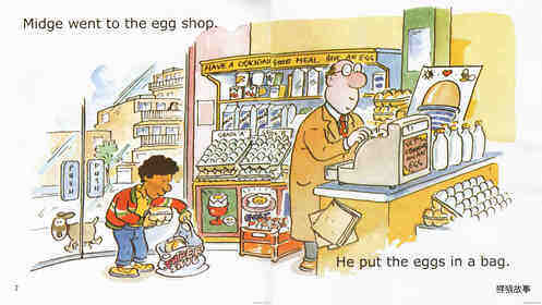Midge and the Eggs绘本故事第4页