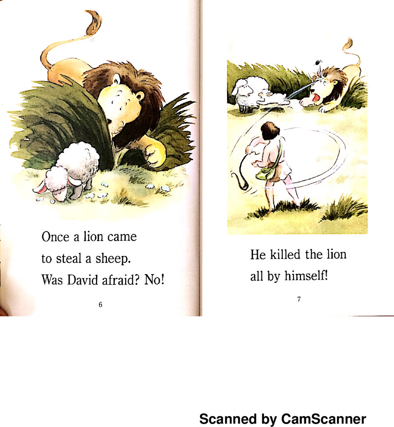 David and the Giant 绘本故事第4页