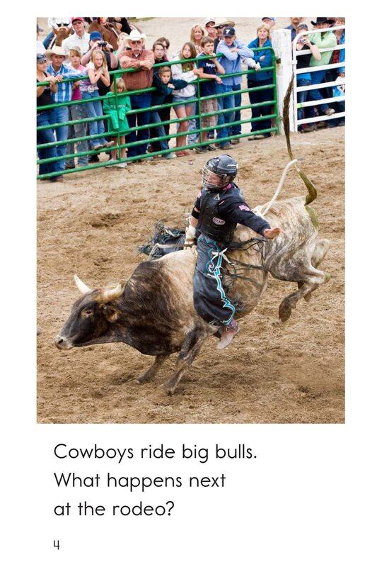 At the Rodeo绘本故事第4页