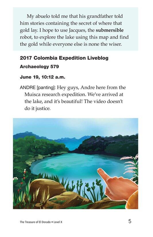 The Treasure of El Dorado绘本故事第5页