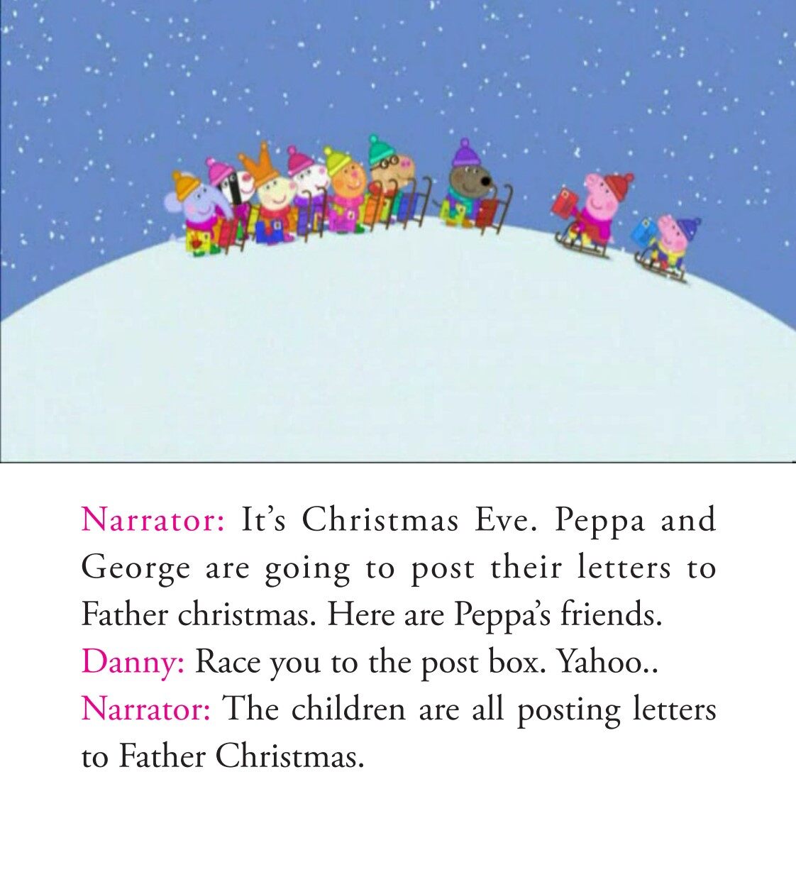 Peppas Christmas绘本故事第3页