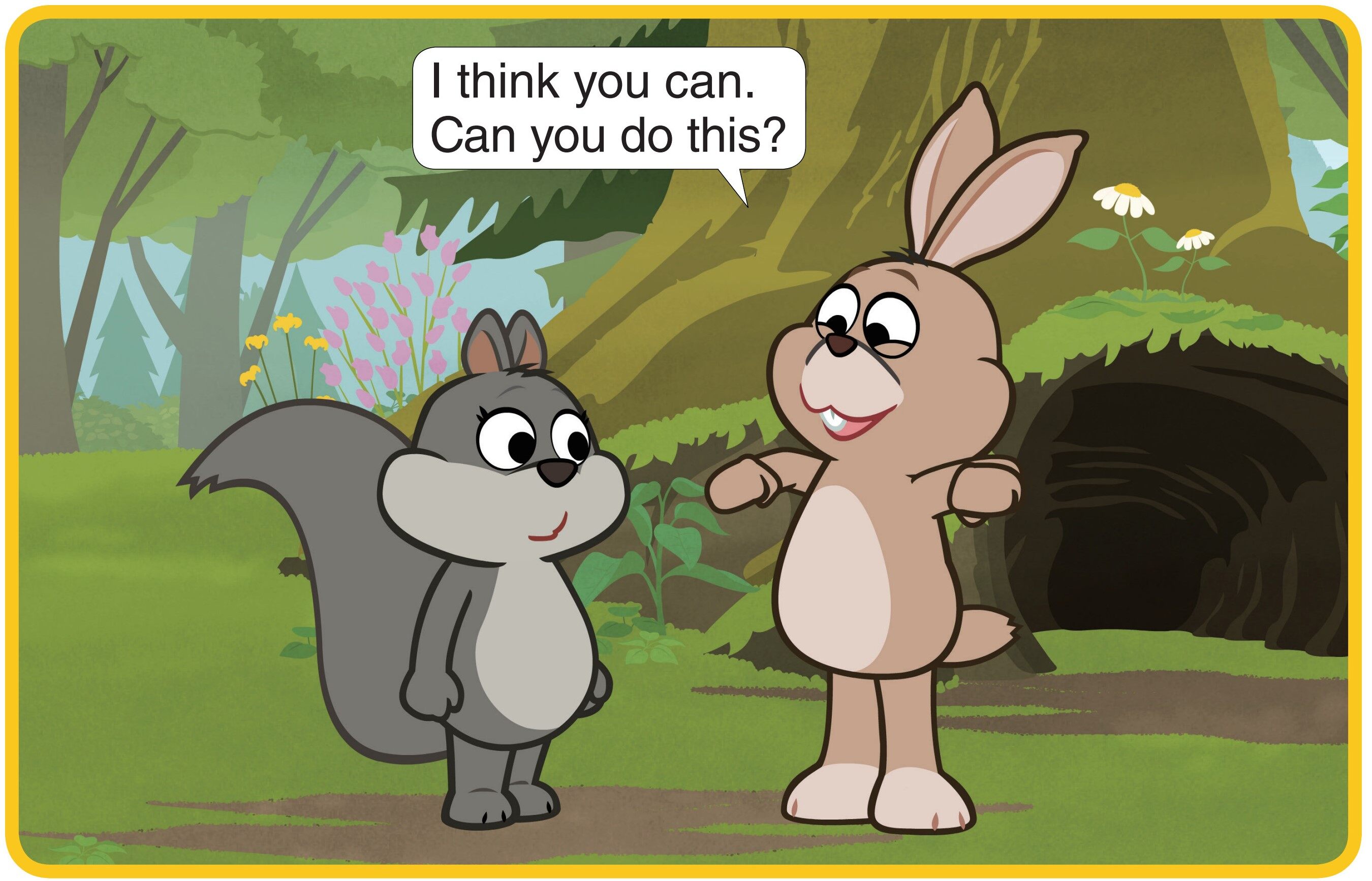 Yes, I Can绘本故事第3页