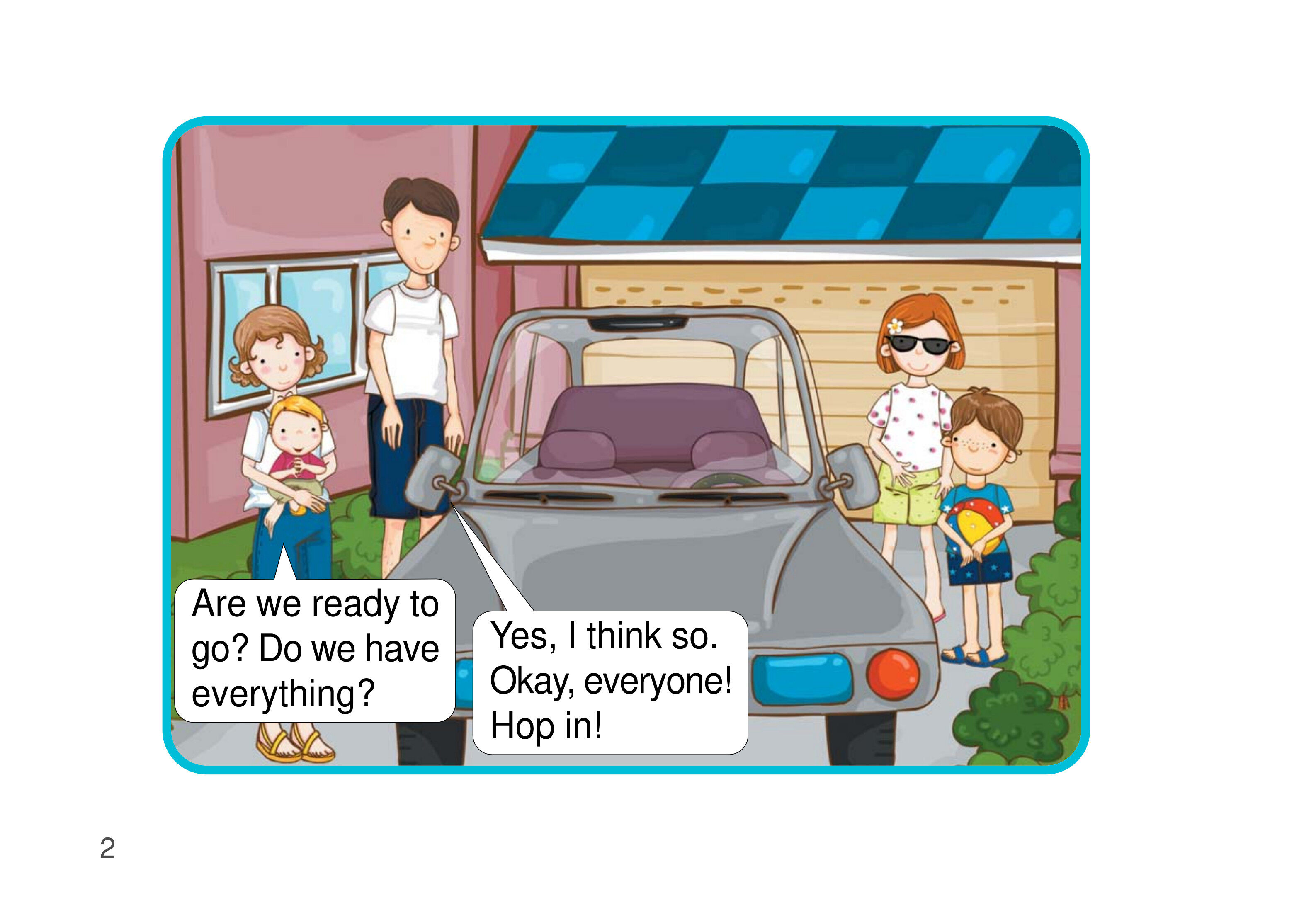 Summer Vacation绘本故事第3页