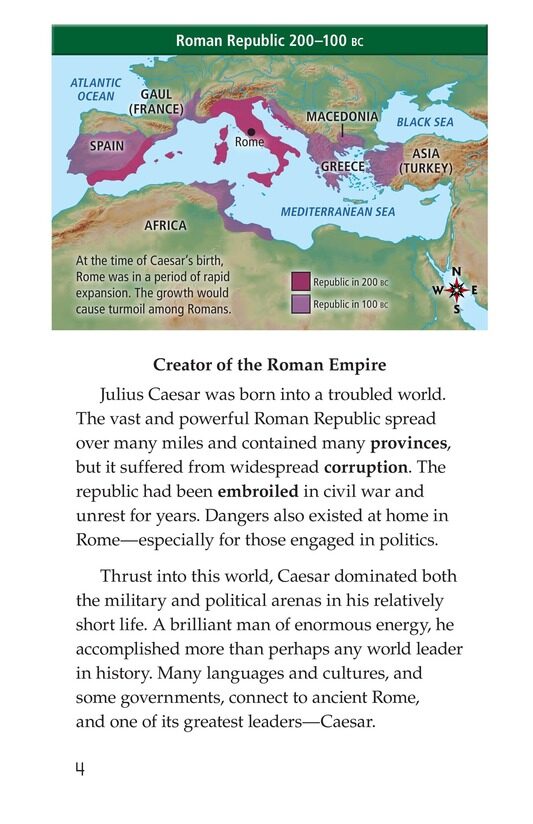 Julius Caesar绘本故事第3页