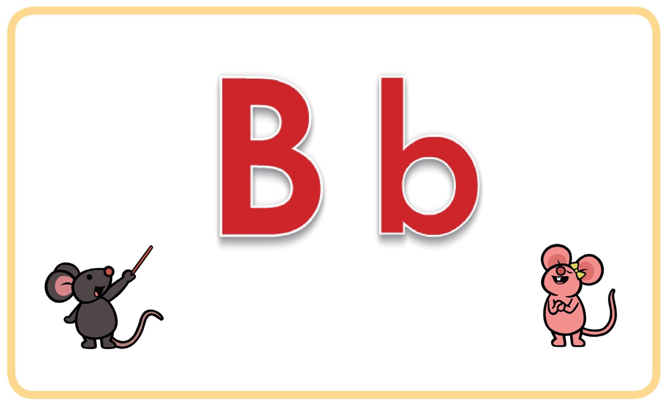 Letter Bb绘本故事第2页