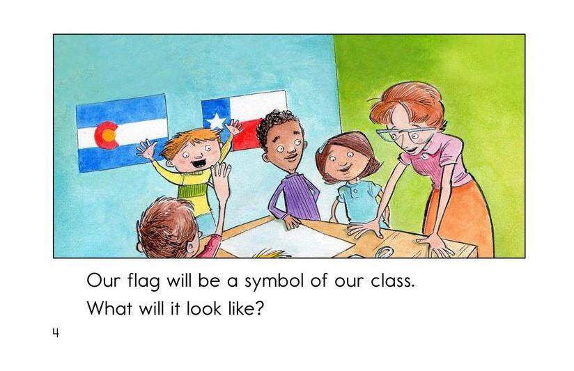 Our Class Flag绘本故事第4页
