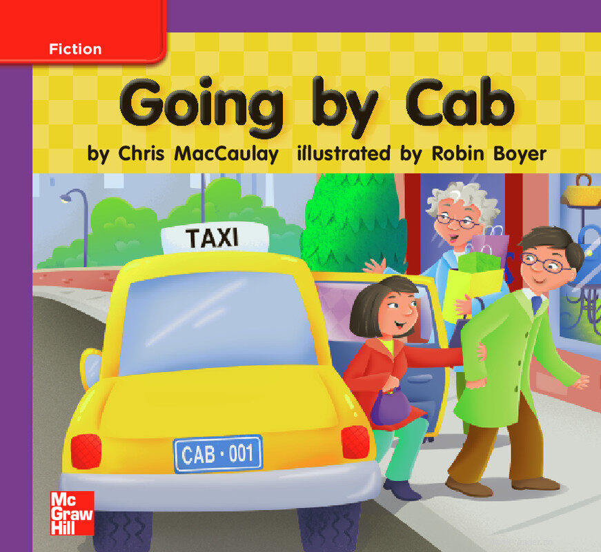 GK ELL U03W3 Going by Cab绘本故事第2页