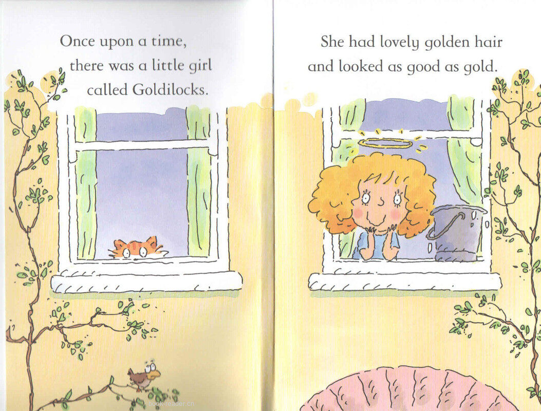 Goldilocks and Three Bears绘本故事第3页