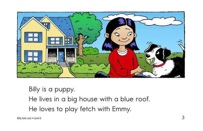 Billy Gets Lost绘本故事第3页