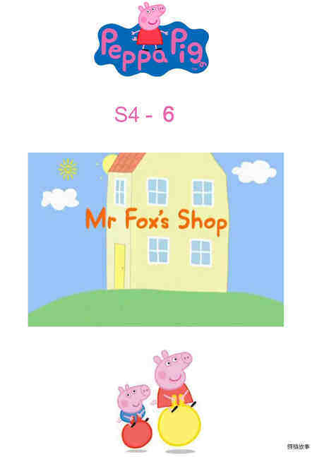 Mr Fox’s Shop绘本故事第2页