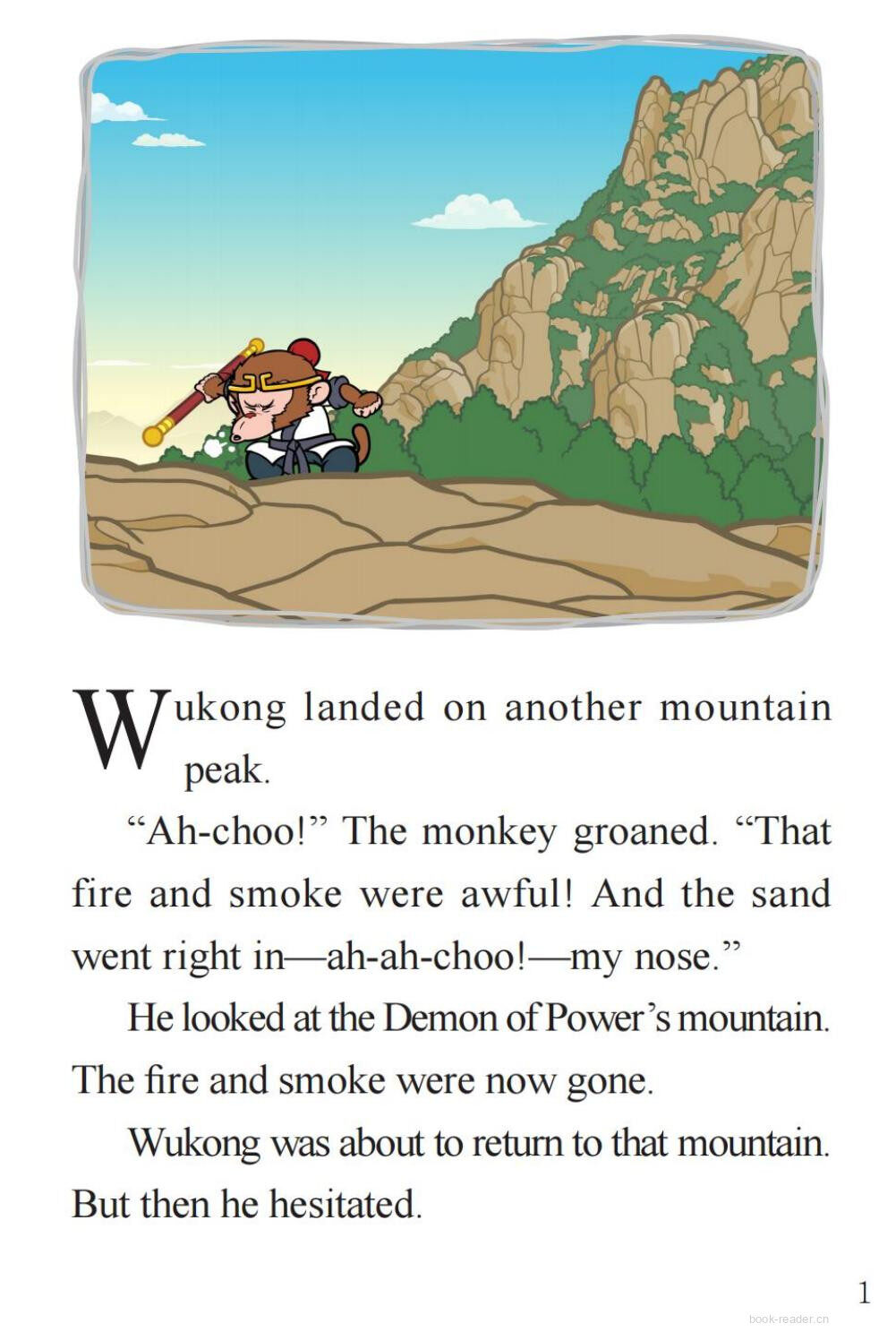 Fire, Smoke, and Sand绘本故事第3页