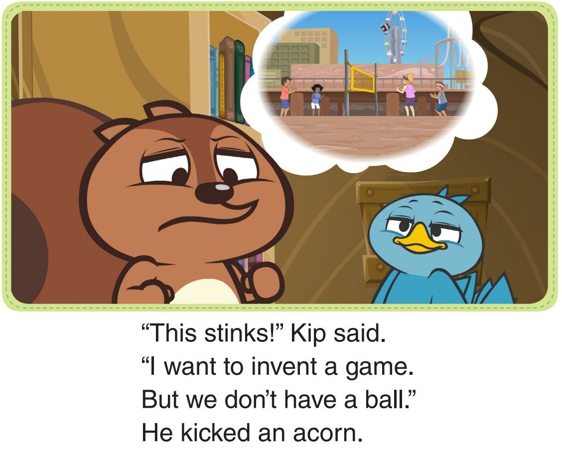 A Silly Game绘本故事第3页