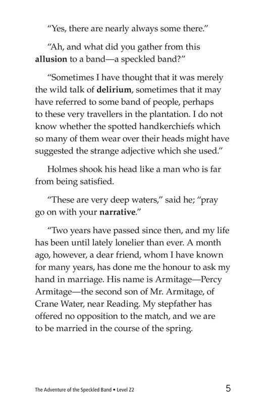 The Adventure of the Speckled Band (Part 2)绘本故事第5页