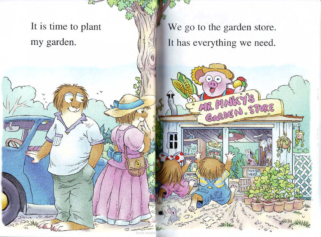 A green green garden绘本故事第3页