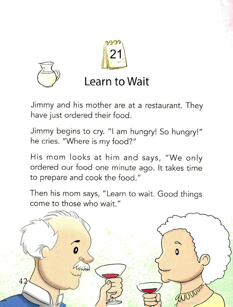 Learn to Wait绘本故事第2页