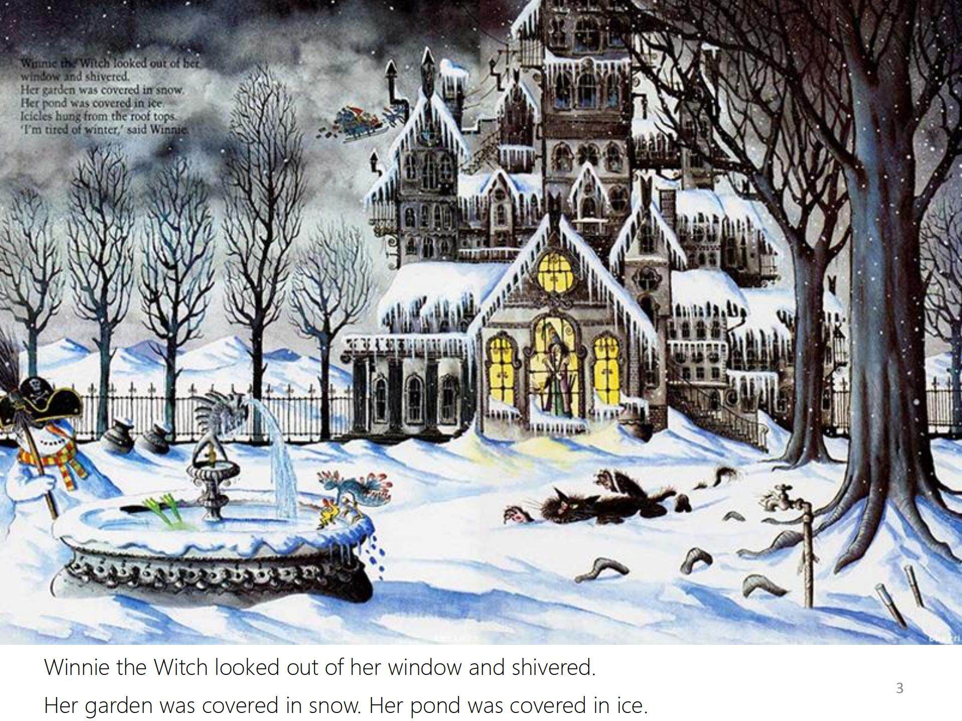Winnie in Winter绘本故事第2页