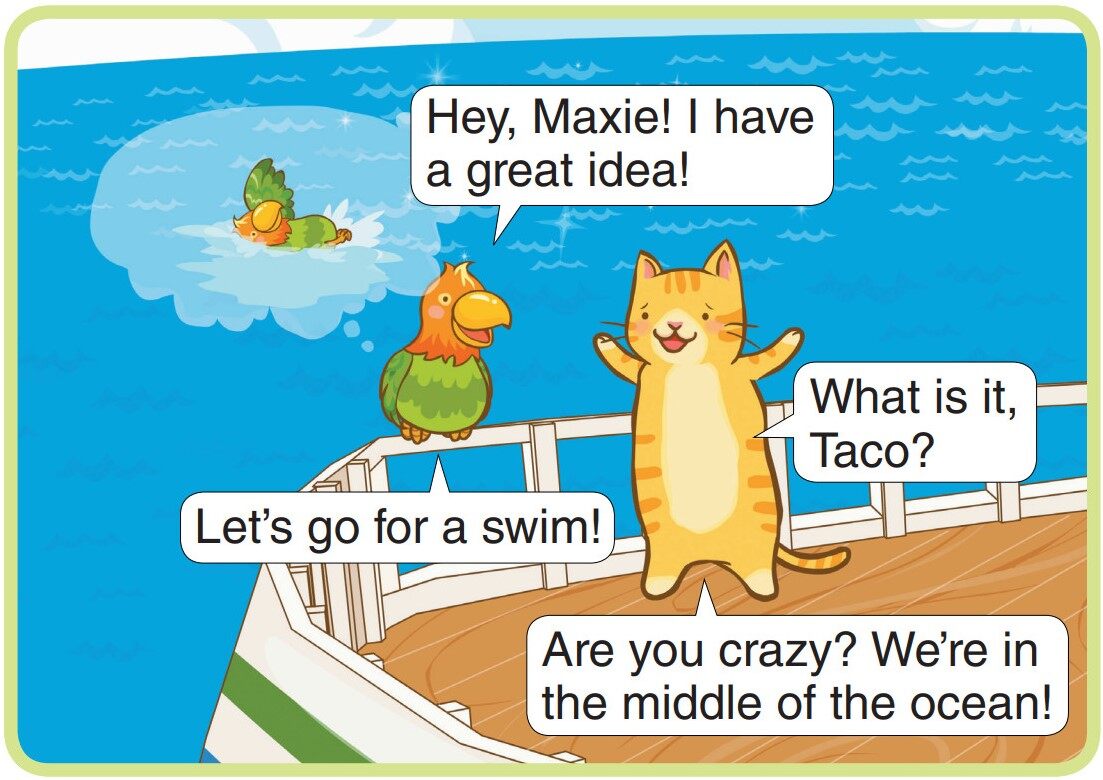 Underwater Adventures绘本故事第4页