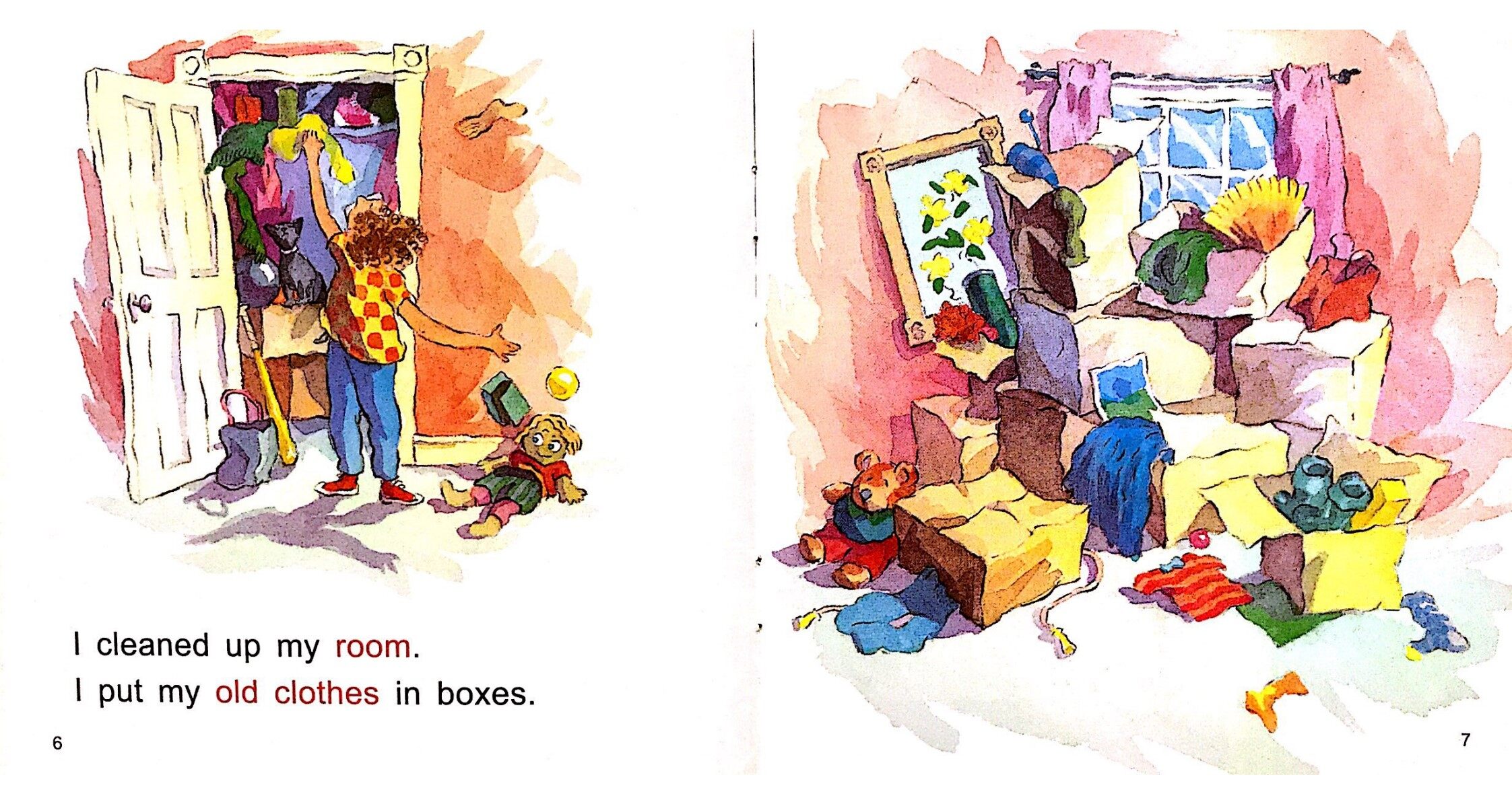 Clean-Up Day绘本故事第5页