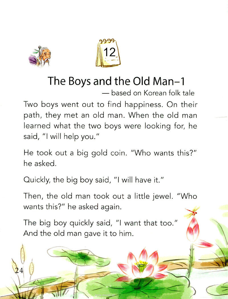 The Boys and the Old Man-1绘本故事第2页