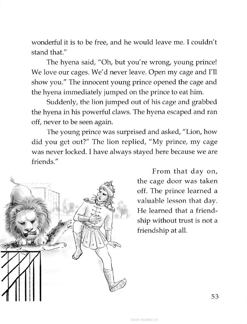 The Prince and the Lion绘本故事第3页