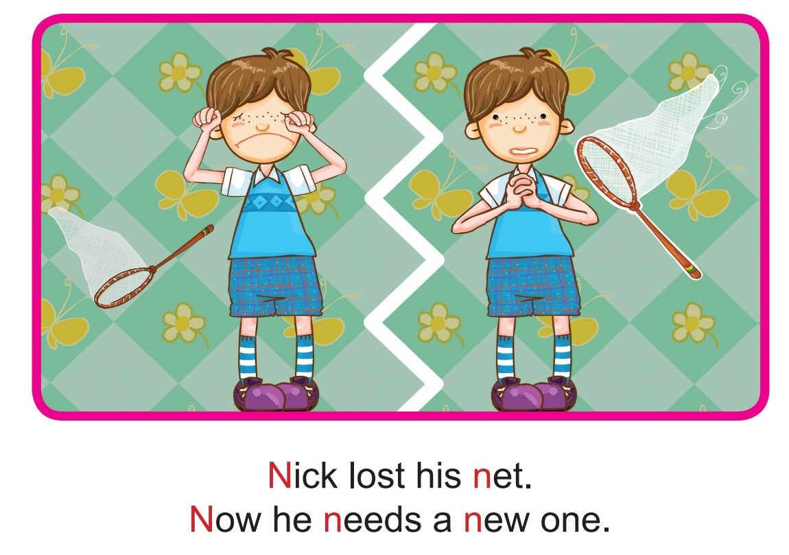 'N' words -  Nick's New Things绘本故事第4页