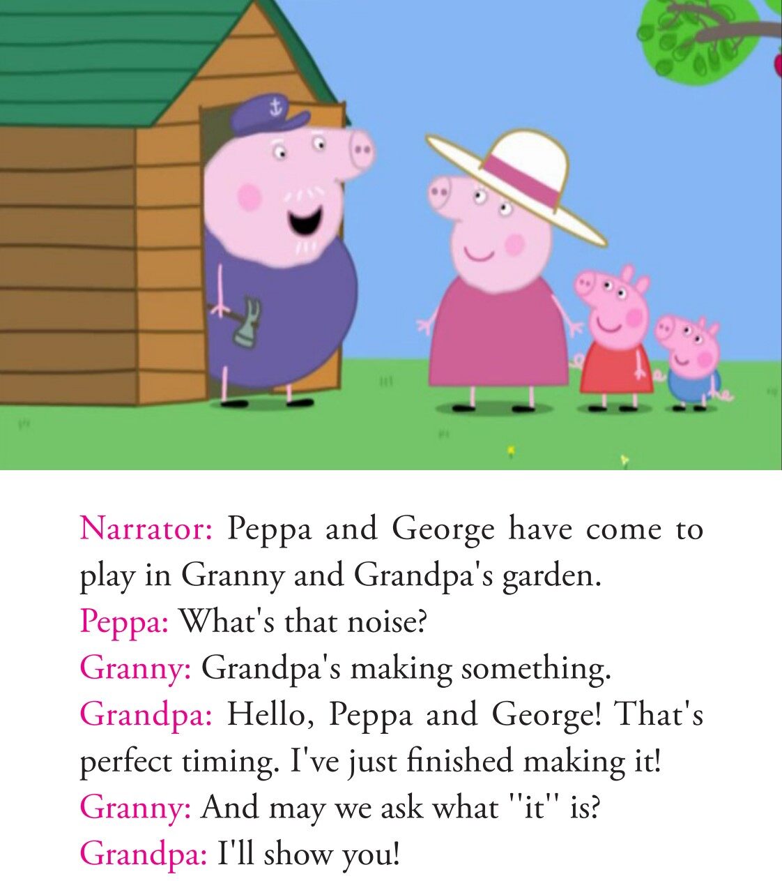 Grandpa's Little Train绘本故事第3页