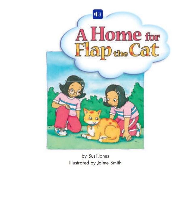 A Home for Flap the Cat绘本故事第2页