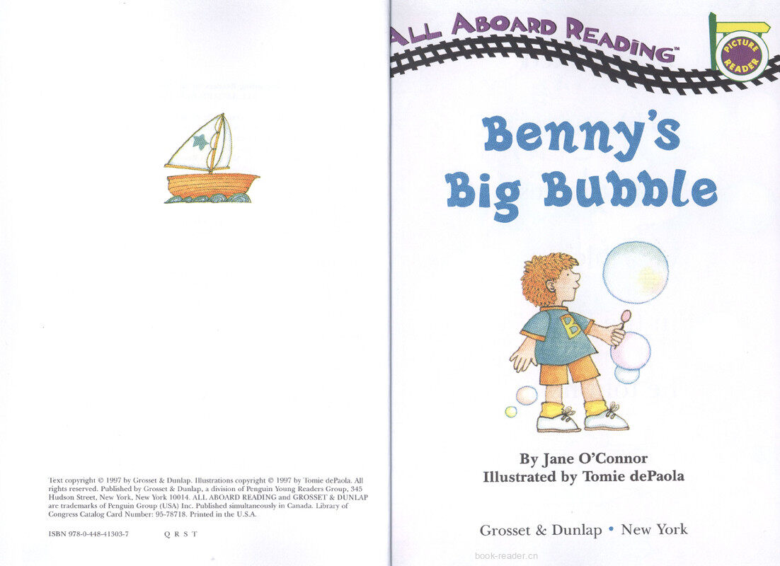 Benny's Big Bubble绘本故事第3页