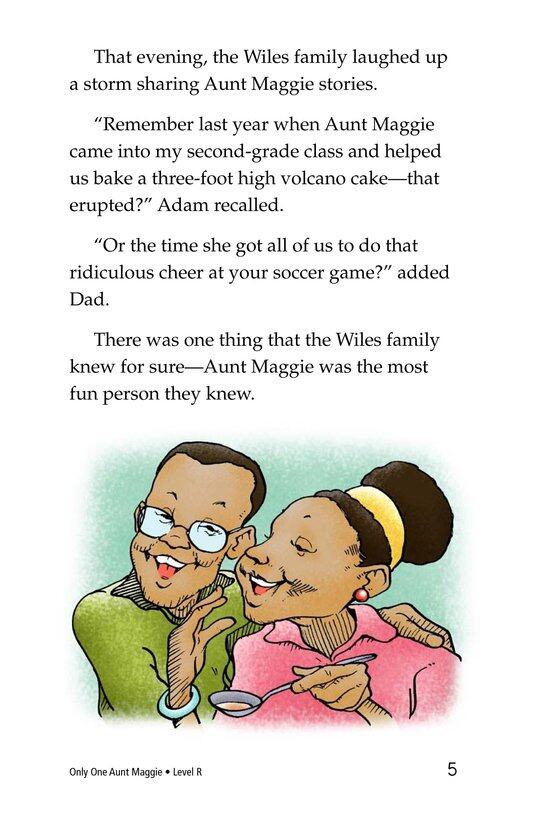 Only One Aunt Maggie绘本故事第4页