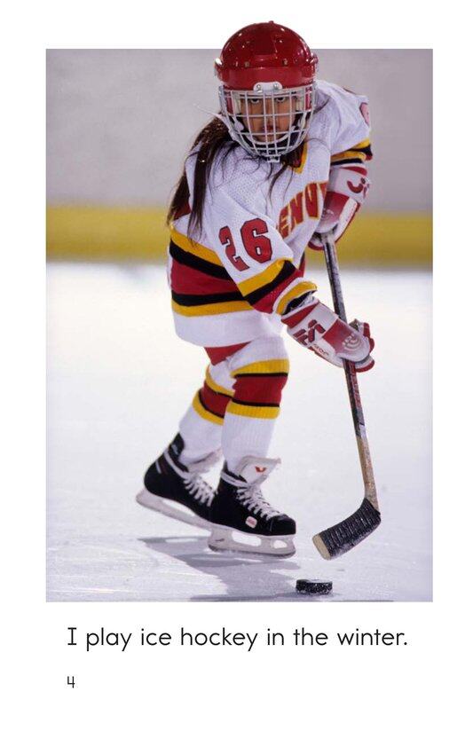 Winter Sports绘本故事第4页