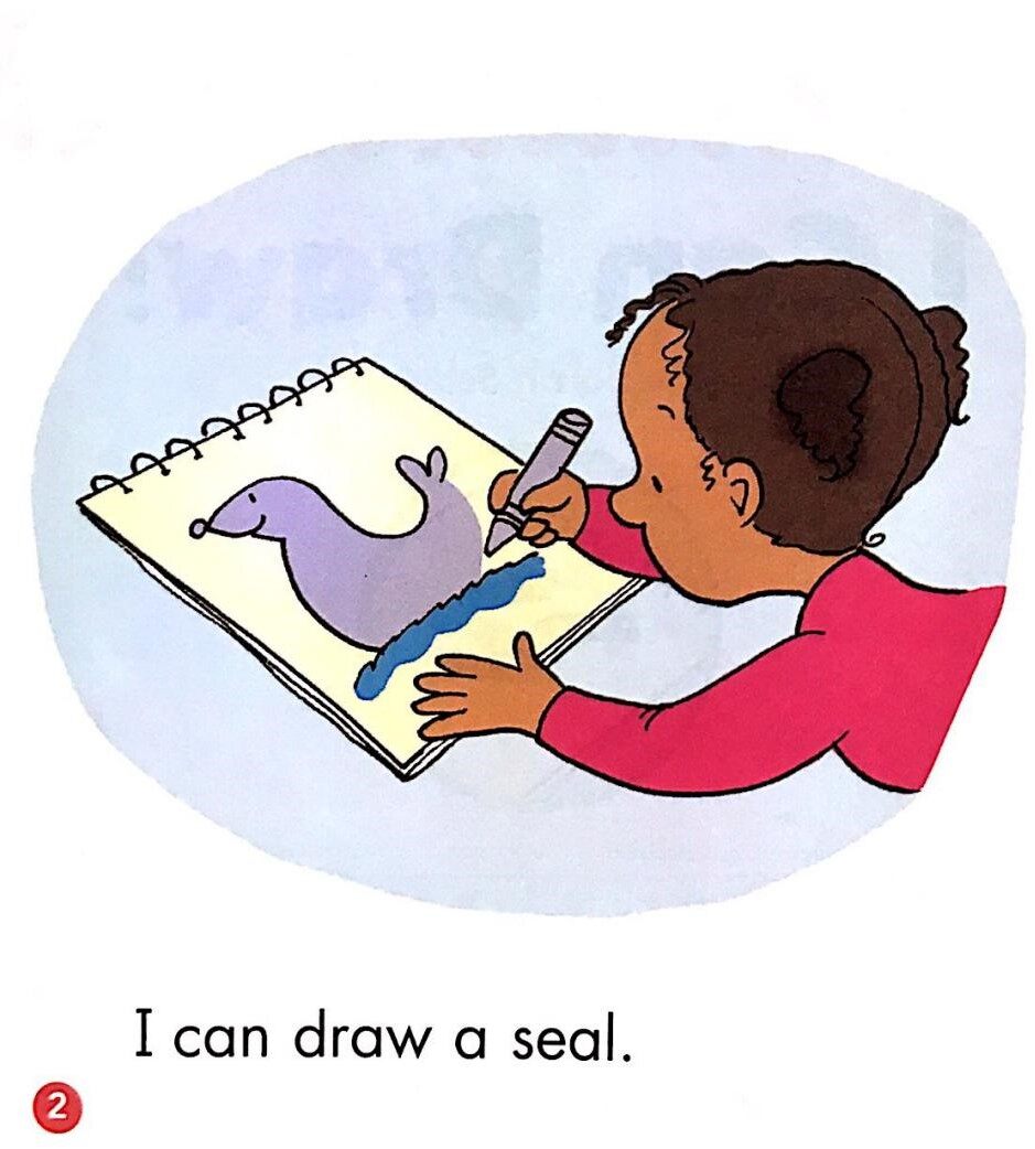 I can draw绘本故事第2页