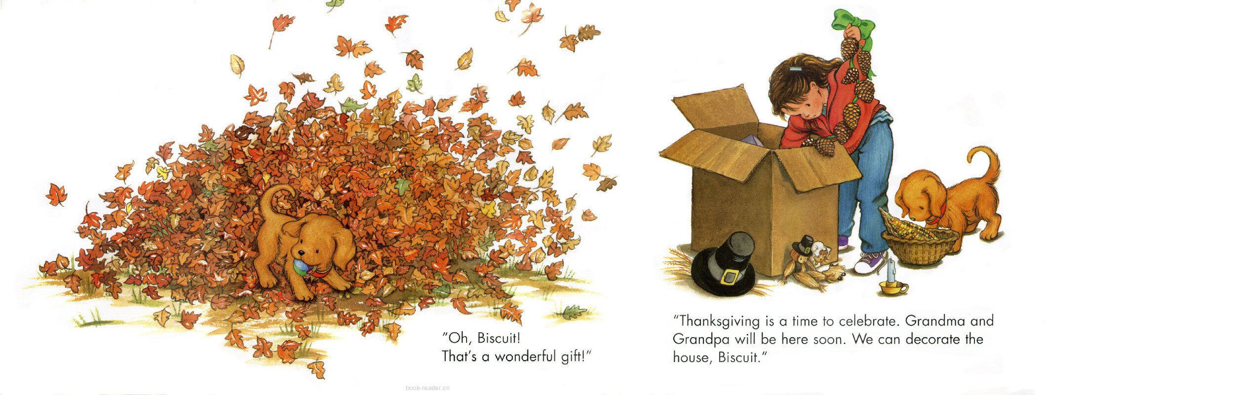 Happy Thanksgiving，Biscuit绘本故事第5页