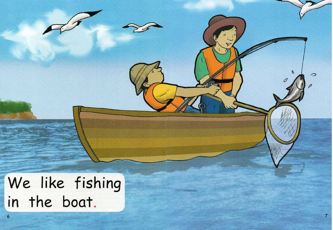 we like fishing绘本故事第5页