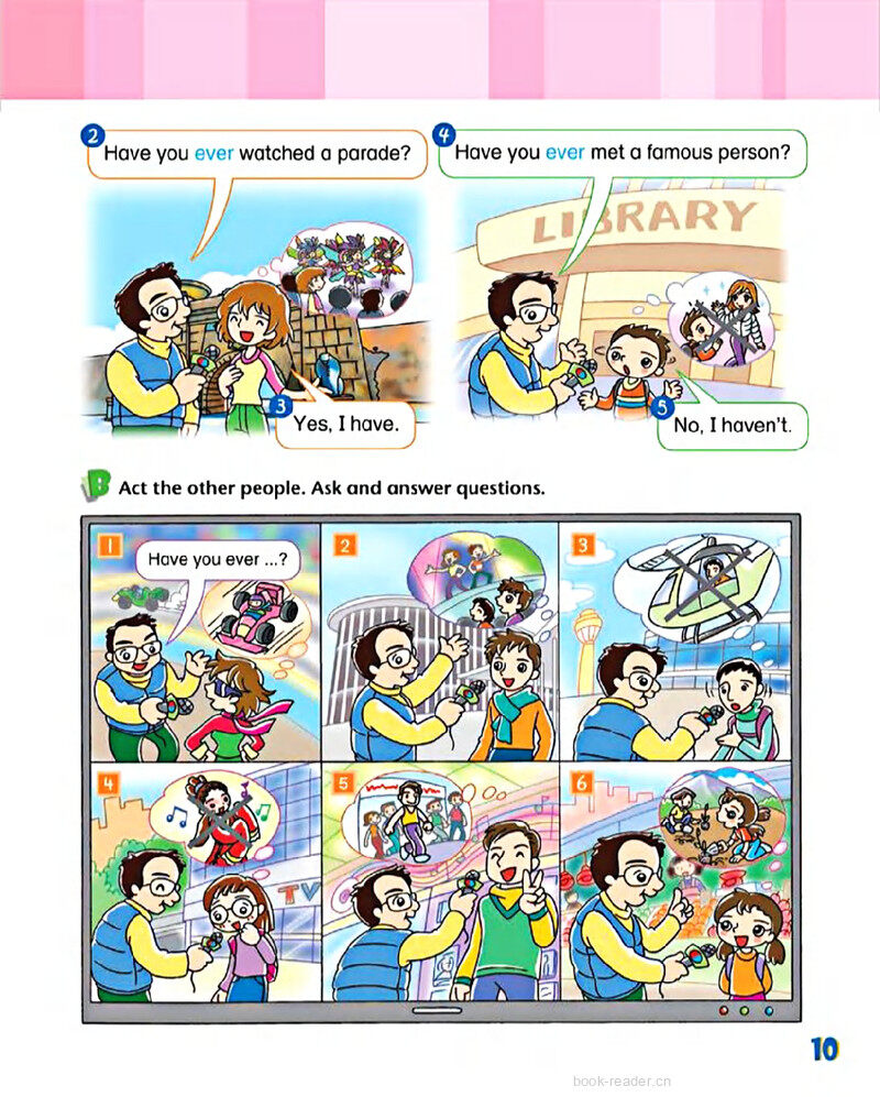 2 Exciting experiences绘本故事第4页