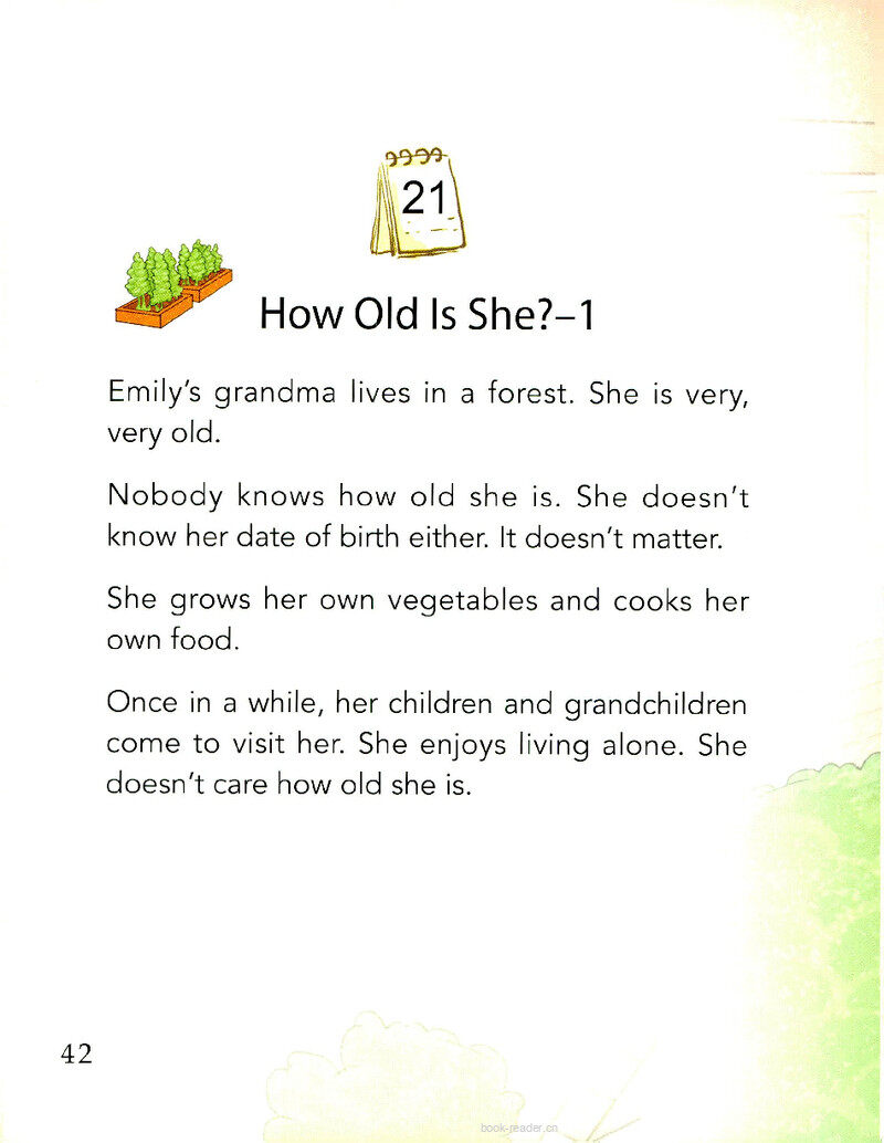 How Old ls She?-1绘本故事第2页