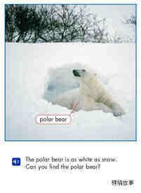 As White as Snow绘本故事第4页