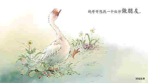 早期阅读系列——扁扁嘴和尖尖嘴绘本故事第2页