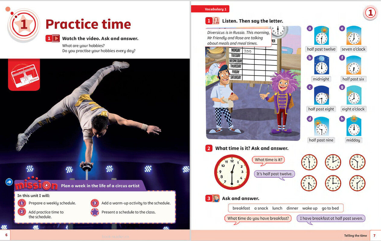 01 Practice time绘本故事第2页