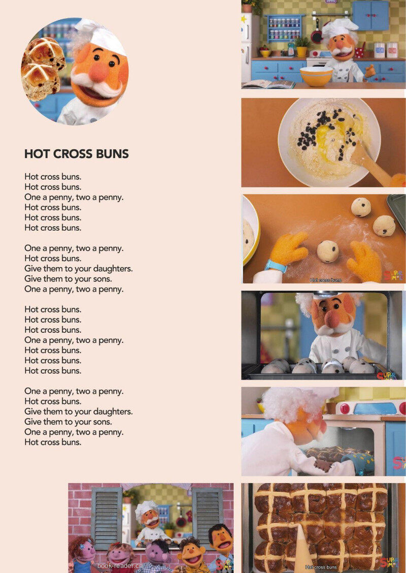 Hot Cross Buns绘本故事第2页