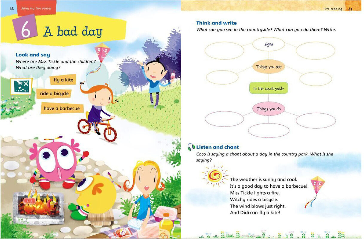 3B Unit 6 A bad day绘本故事第2页