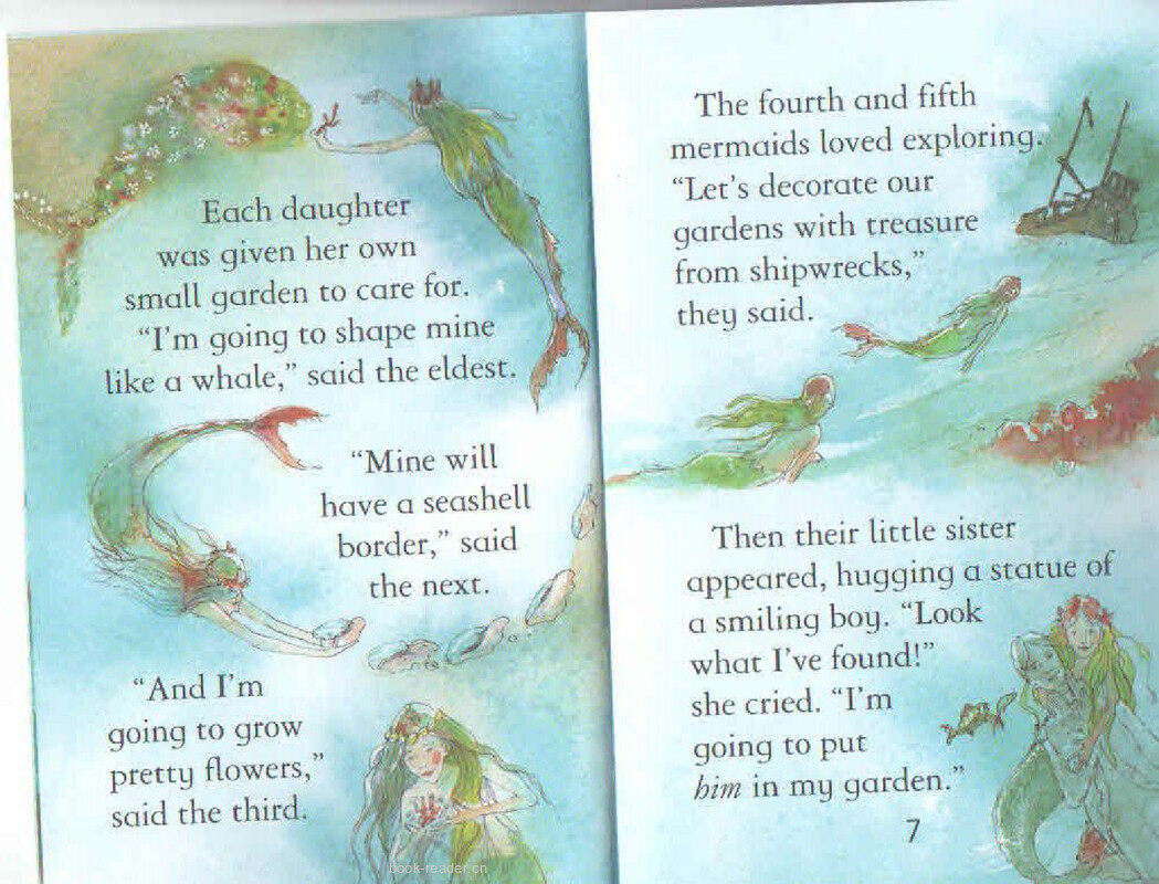 The Little Mermaid绘本故事第5页
