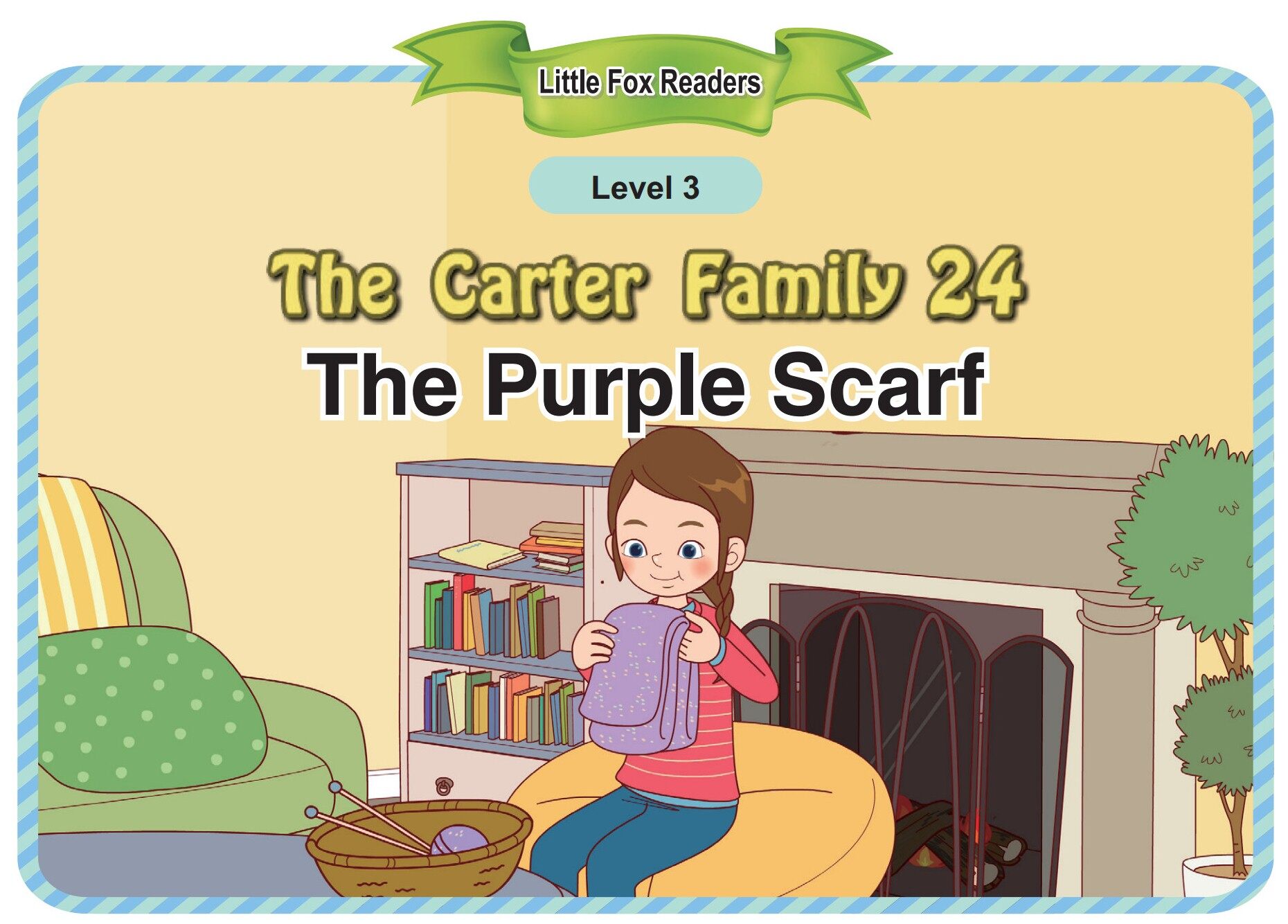 The Purple Scarf绘本故事第2页