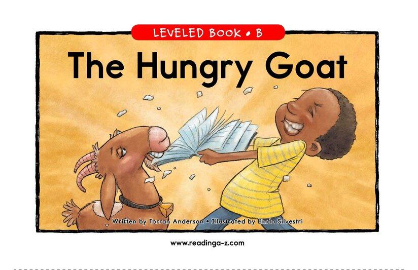 The Hungry Goat绘本故事第2页